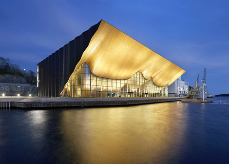 Самые красивые концертные залы мира. Kilden Performing arts Centre, Норвегия.
