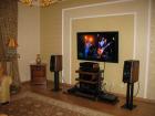 Hi-End Centre: акустические системы Mastersound на подставках Taoc, ламповая электроника Lector и Mastersound,  кабели Acrolink